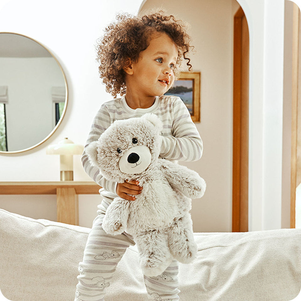 Marshmallow Bear - Spirited Coordinated Warmies Kit