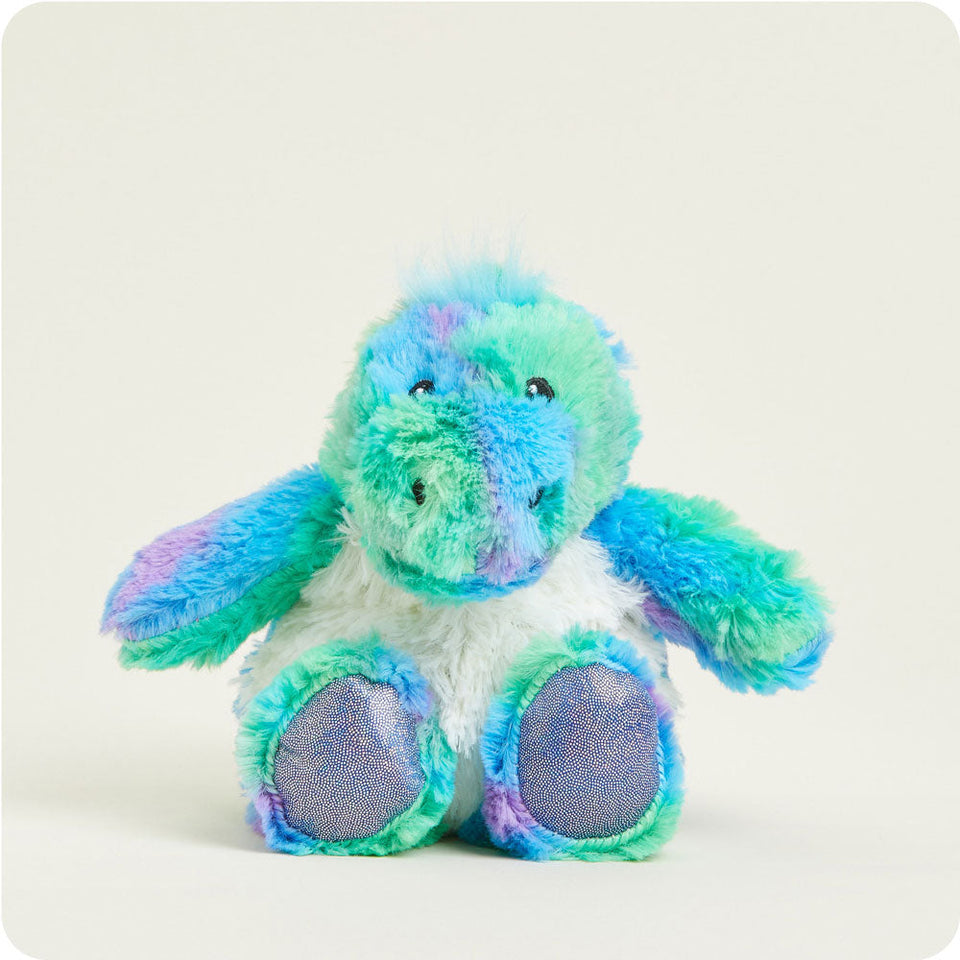 Rainbow Dinosaur Junior - Cheerful Gathering Warmies Focus