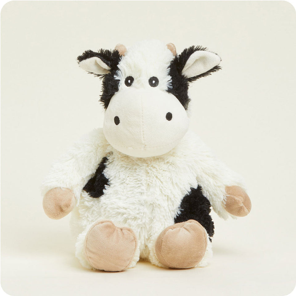 Black and White Cow - Soft Studio Warmies Highlight