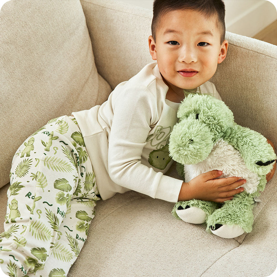 Green Dinosaur - Special Premium Warmies Highlight